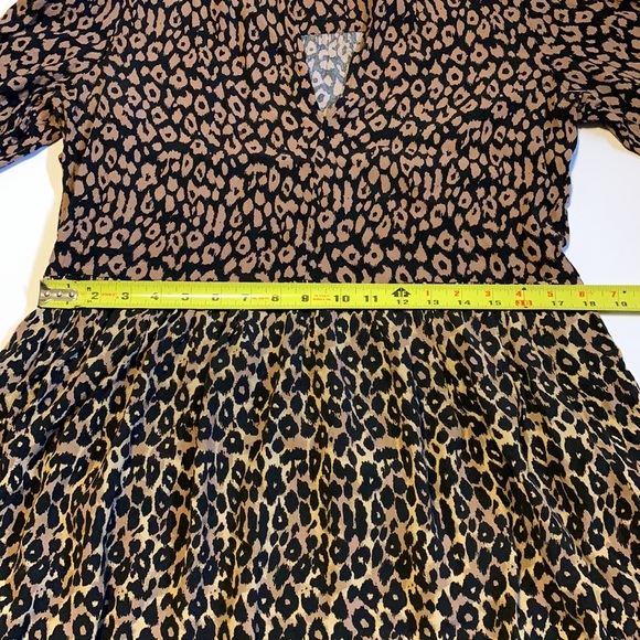 Anthropologie Maeve “Juno” Leopard Print Dress - Women’s Size Large - Picture 8 of 11